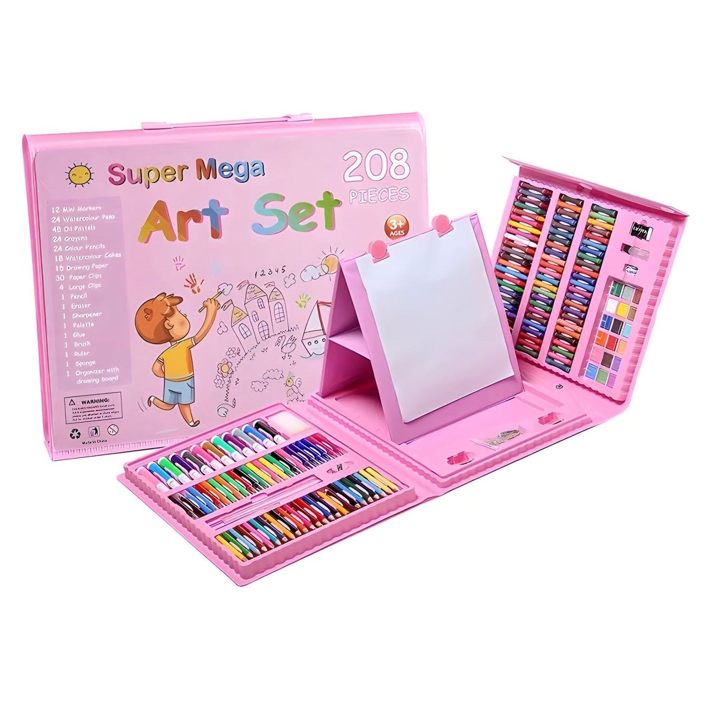 set de arte 208 piezas kit