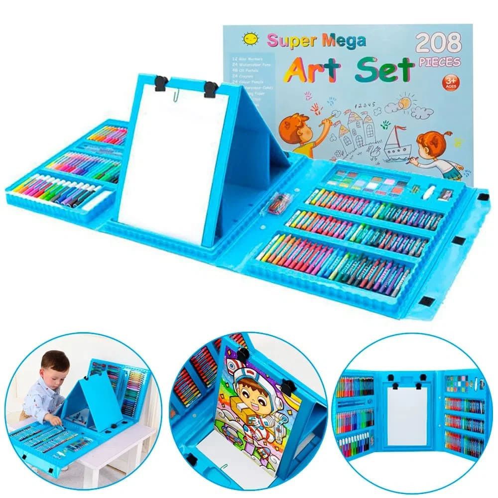 set de arte 208 piezas kit