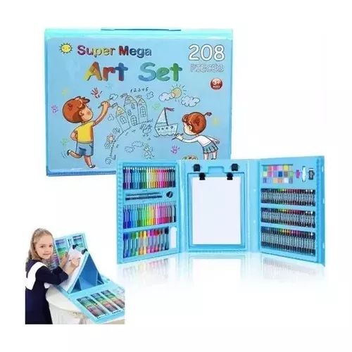 set de arte 208 piezas kit