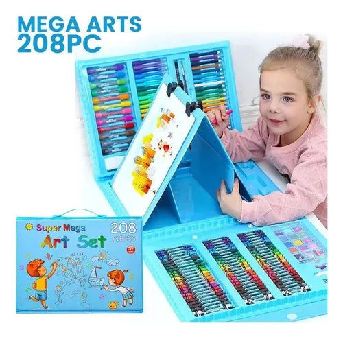 set de arte 208 piezas kit